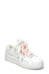 Ritomi Pull Tabs Round Toe Low Cut Sneakers