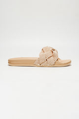 Annissa Rope Knot Slide Sandals