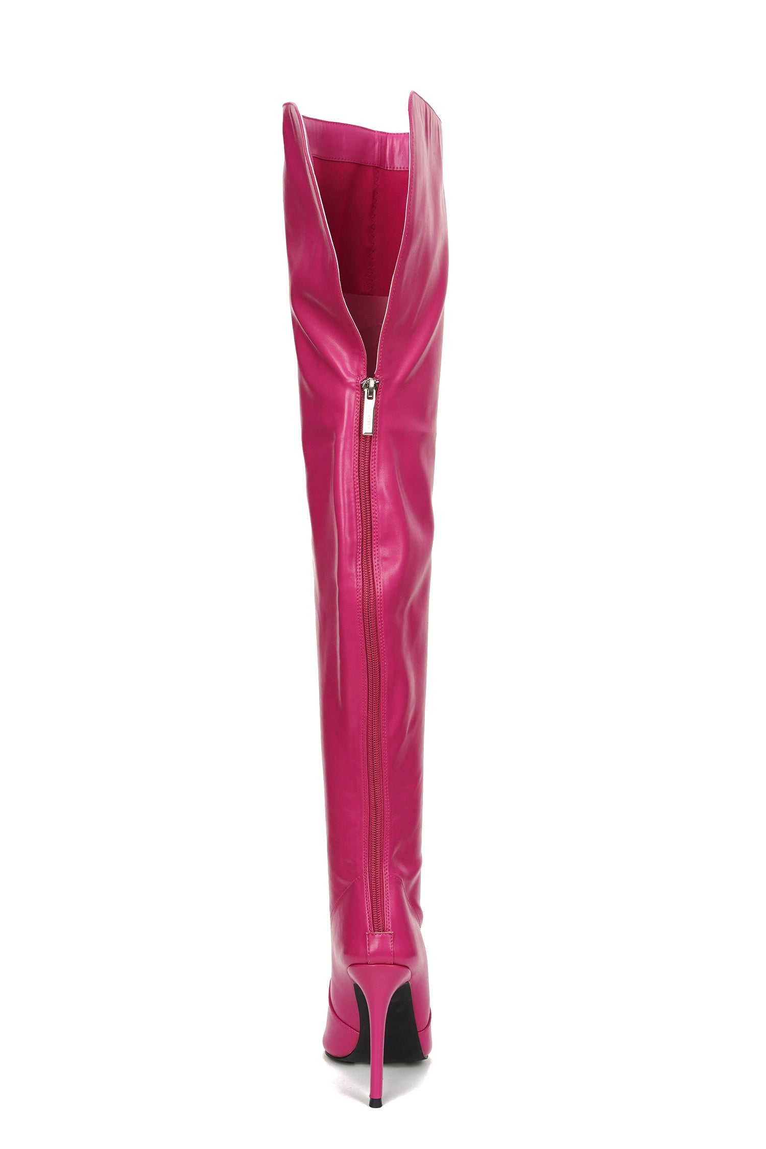 UrbanOG - Toxic Pointy Toe Thigh High Boots - BOOTS