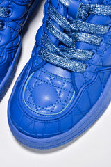 Biola Diamond Stitch Low Cut Sneakers