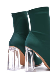 Excellence Pointy Toe High Heel Ankle Booties