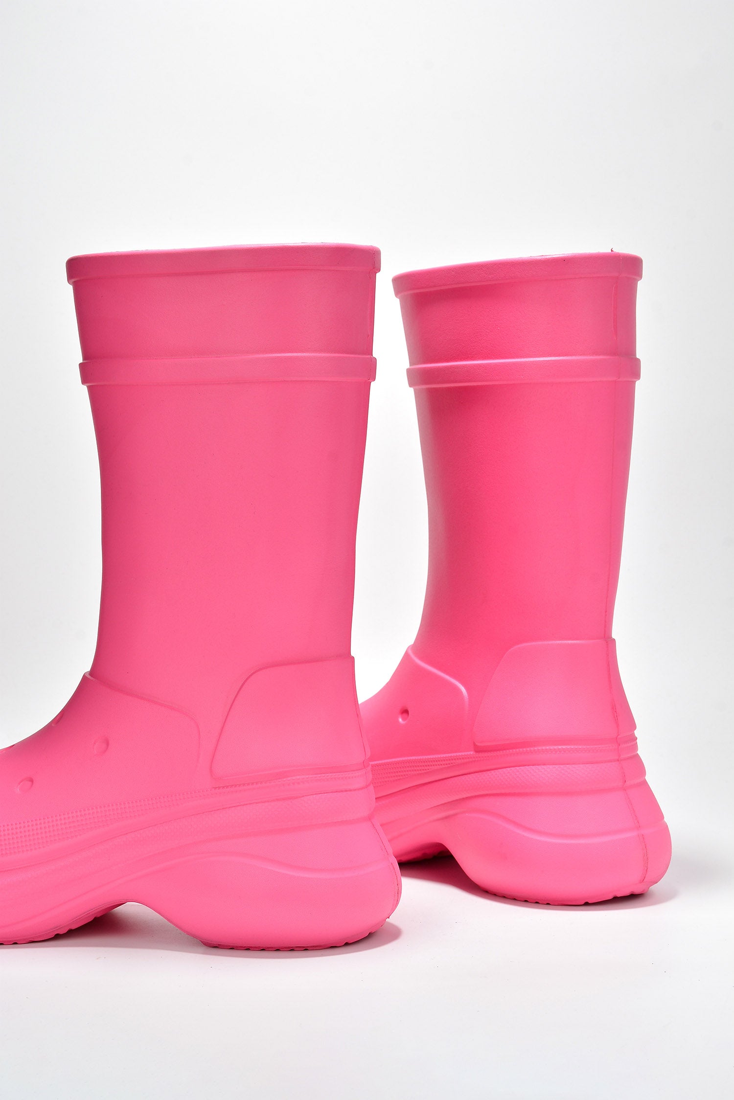 UrbanOG - Isadora EVA Round Toe Chunky Sole Ankle Boots - BOOTS