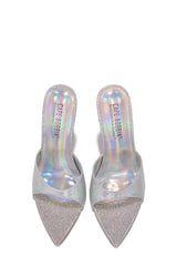 Keani Bedazzled Pointy Toe High Heels