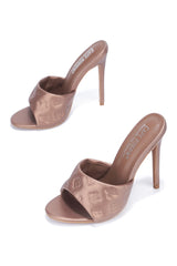 Mackley Round Toe Single Sole High Heels