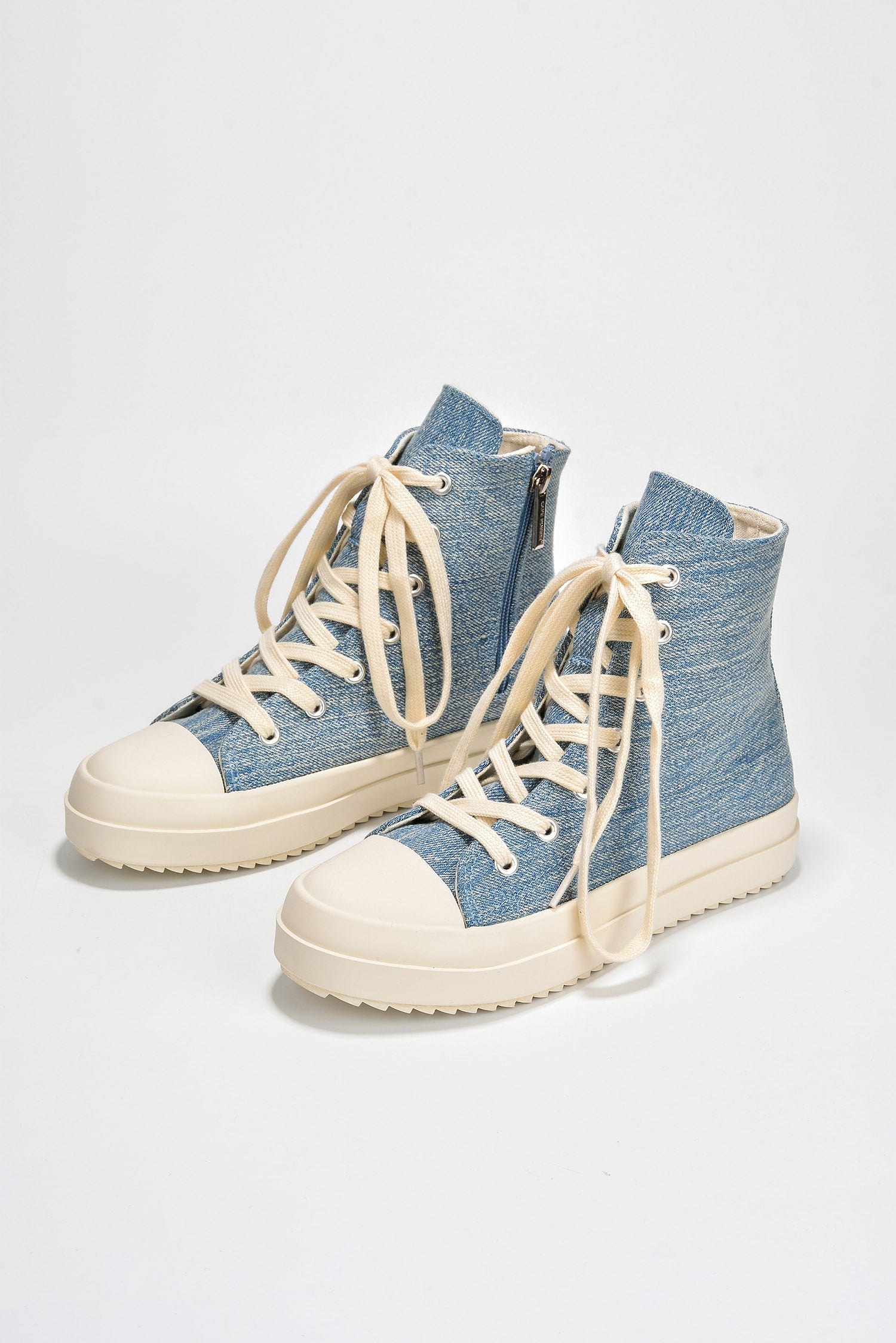 UrbanOG - Mania Lace Up High Top Lug Sole Sneakers - SNEAKERS