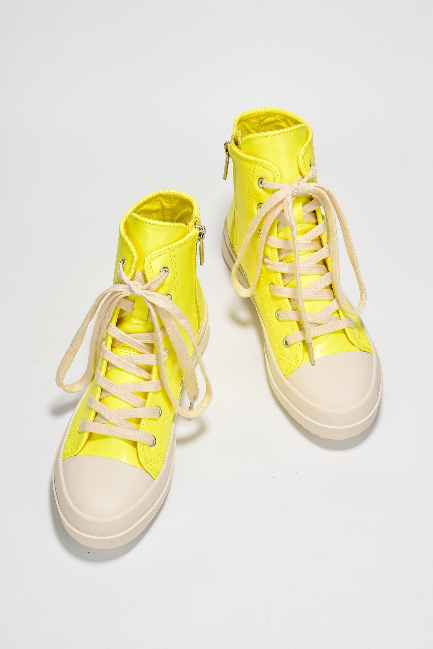 UrbanOG - Mania Lace Up High Top Lug Sole Sneakers - SNEAKERS