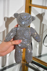 Gomi Rhinestone-Coated Teddy Bear Mini Bag