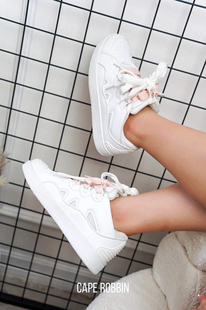 Ritomi Pull Tabs Round Toe Low Cut Sneakers