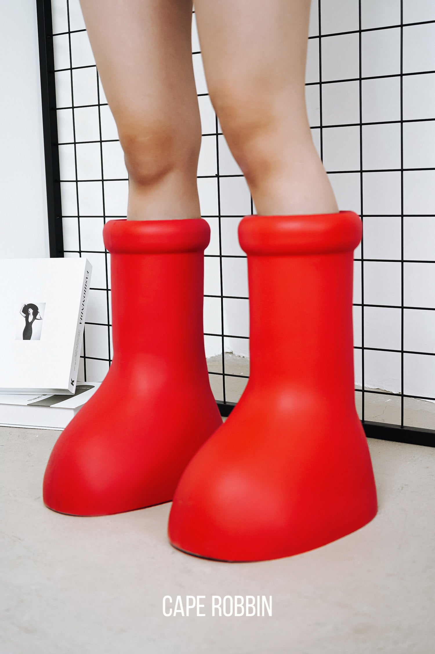 UrbanOG - Toy Anime Fashion Trend Astro Boy Big Red Boots - BOOTS
