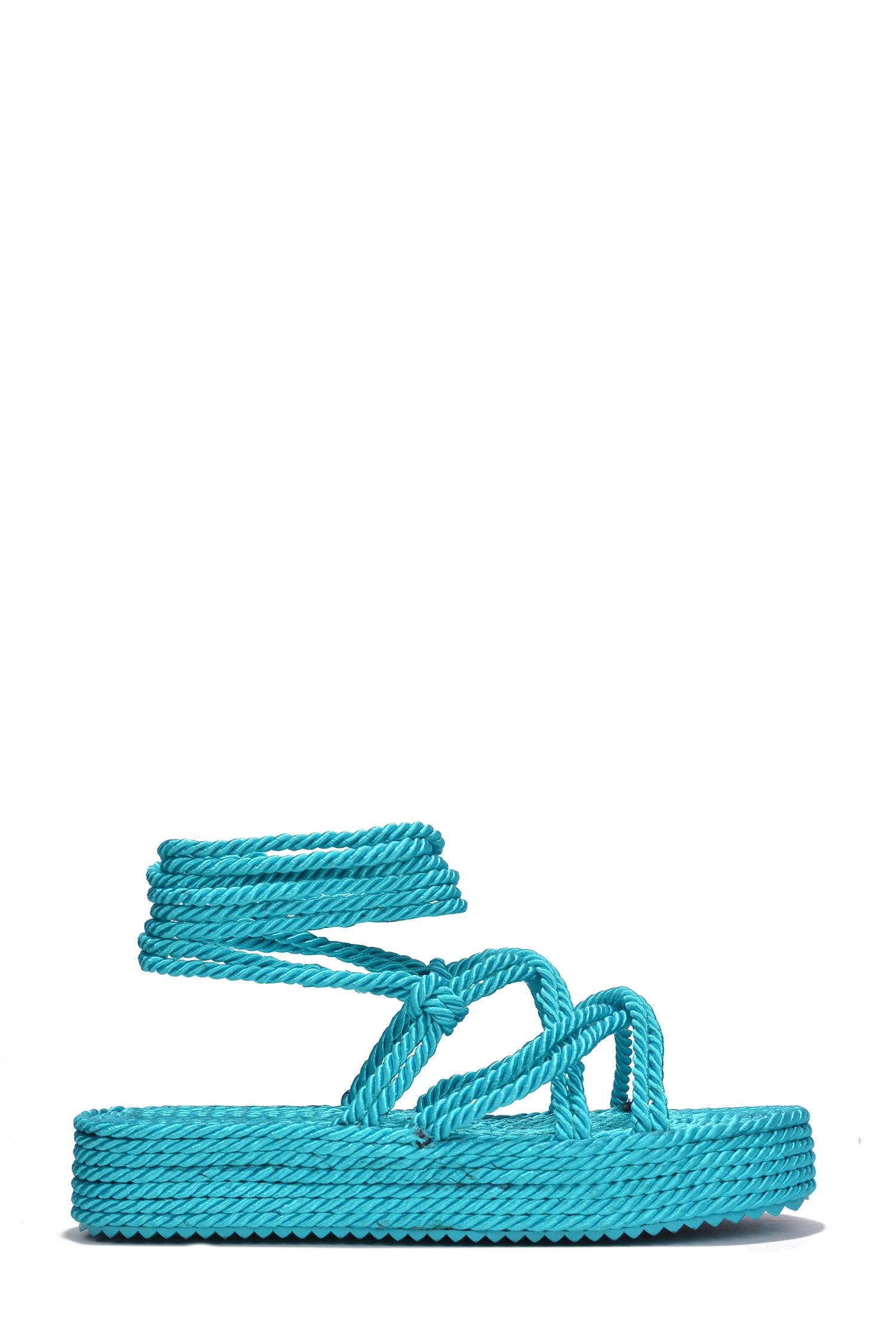 UrbanOG - Racto Strappy Lace Up Round Toe Sandals - SANDALS