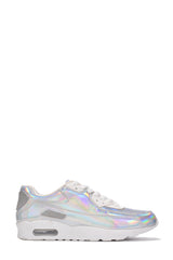 Selene Lace Up Vamp Flat Sneakers