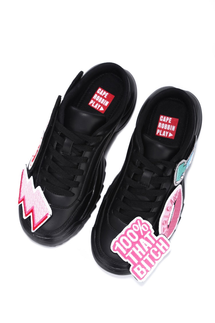 UrbanOG - TGIF Round Toe Slip On Platform Lug Sneakers - SNEAKERS