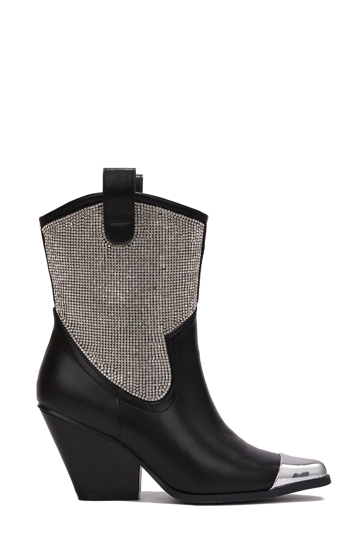 UrbanOG - Zephyr Steel Toe Rhinestone Cowboy Boots - BOOTS